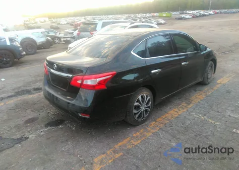2017 Nissan Sentra S z USA, uszkodzony, nr VIN 3N1AB7AP1HY228550